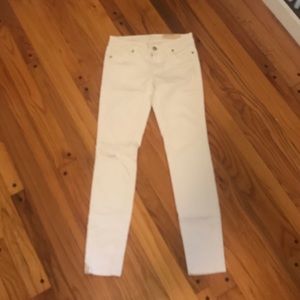 NWT Loft Skinny Jeans - white